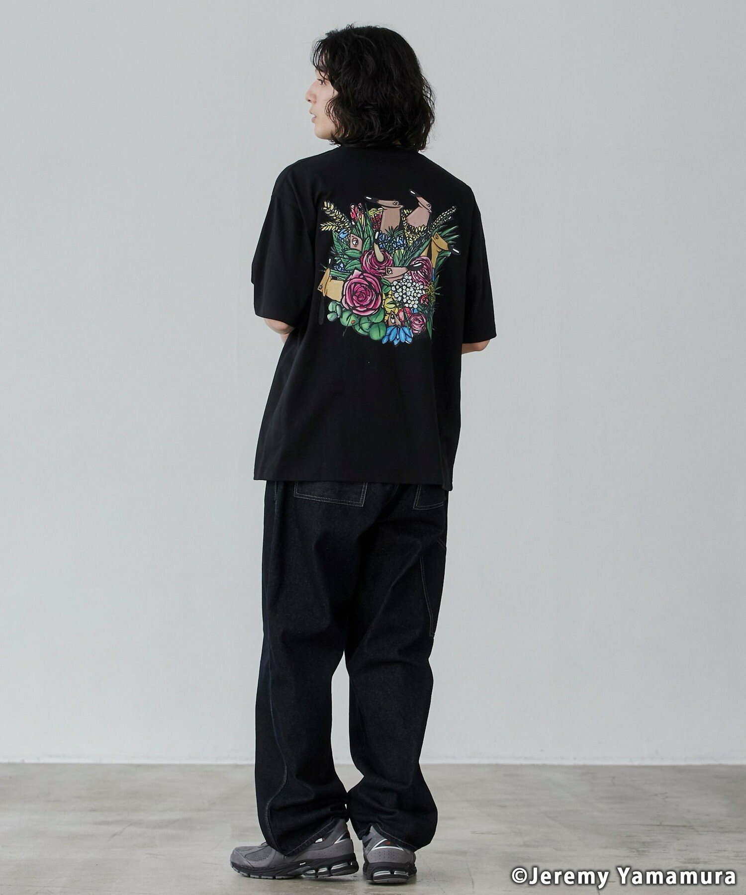 Jeremy Yamamura*コーエン グラフィックプリントTシャツ